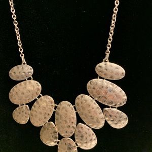 3/$30 Vintage Goldtone Statement Necklace Adjustable length with Goldtone discs